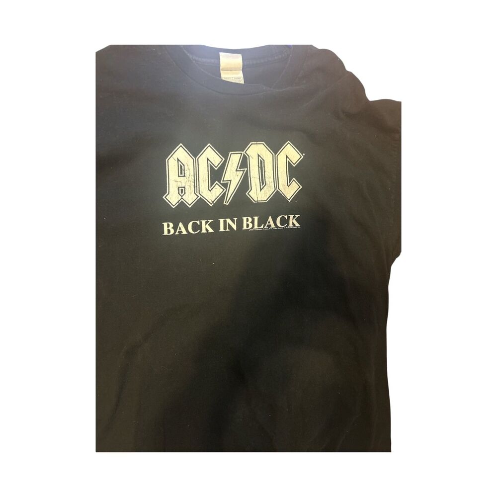 AC/DC Back in Black sizf xl